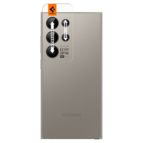 Protector de lente Spigen Galaxy S24 Ultra – Optik Pro EZ Fit (paquete de 2)